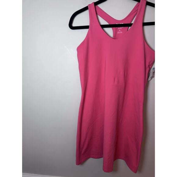 Nic+ Zoe Flexfit Active Performance Workout Dress Golf Attire Coral Punch Pink M - Picture 4 of 12